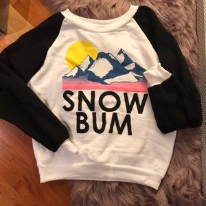 Wildfox snow bum sweater